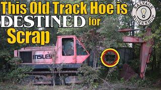 Will the OLD Excavator START?... & is it WORTH Rescuing? ~ 1970's Track-Hoe Sat for over 25 years