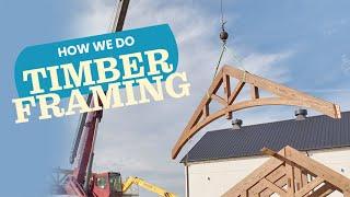 Timber Framing with Quarry View