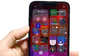 How To Reduce Transparency On iPhone!