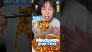 thánh đớp thử thách ăn đồ cay ở quán ăn tứ xuyên cấp độ 10 và cái kết #mukbang