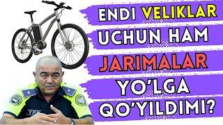 ENDILIKDA VELOSIPEDLAR UCHUN HAM JARIMALAR JORIY ETILDIMI?