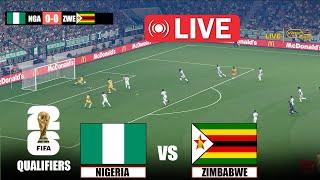 LIVE : Nigeria vs Zimbabwe | CAF World Cup Qualifiers 2026 | Football Live Simulation