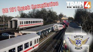 (Must-see!) BR 101 Crash Compilation | Train Sim World 4