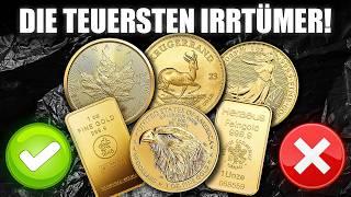 1 Unze GOLD kaufen: Die Irrtümer der meisten Investoren!