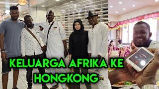 African family visit us in hongkong , younger brother !