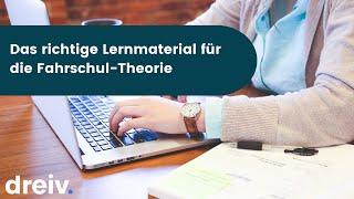 Das richtige Lernmaterial für die Fahrschul-Theorie