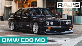 BMW E30 M3 Coupe Modified on Air Lift Performance | Raj's Garage EP16