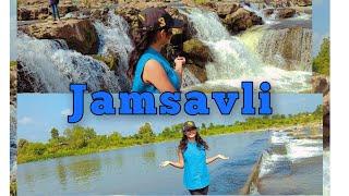 ||Jamsavali  waterfall | jamsavali Hanuman mandir | amazing waterfall | near Nagpure||