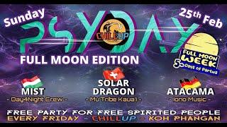 PSYDAY 25.2.24 featuring Solar Dragon | Mist | Atacama | Jo Moontribe