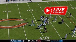 NFL LIVEChicago Bears vs Detroit Lions | Week 16 NFL Full Game - 22th December 2024 NFL25