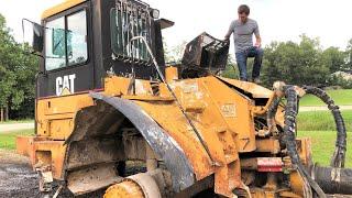 Will It Start? Salvage 40 Ton Caterpillar Off-Road Haul Truck