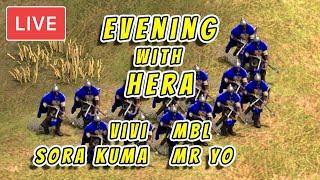 LIVE CASTING | Hera vs the World | Age of Empires 2