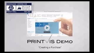 PrintVis Demo: Creating a Purchase