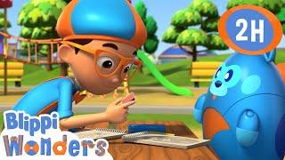 Eraser | Blippi Wonders | Preschool Learning | Moonbug Tiny TV