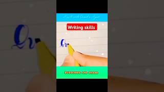 Writing skillsfor beginners || paper presentation for beginners#english#education#handwriting #art