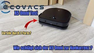 Ecovacs X5 Omni || Test || Kann er mit den anderen Top Modellen der Konkurrenz mithalten ?