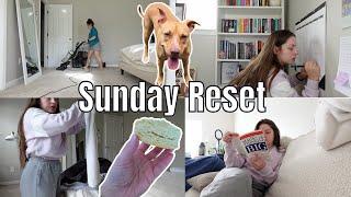 Sunday Reset | Cleaning the House, Hosting Book Club, Planning my Week, Meal Prep, Pizza Night