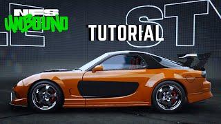 Need for Speed Unbound | Han's Mazda RX7 Build Tutorial!