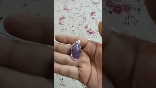 REIKI CRYSTAL PRODUCTS REVIEW (AMETHYST GEMSTONE PENDANT) #reikicrystal #crystals #amethyst #healing