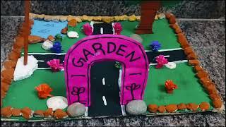 "How to Make a Garden Model with Cardboard | Step-by-Step Tutorial"