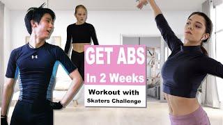 Workout with Skaters Challenge | Let's Get Abs in 2 Weeks!