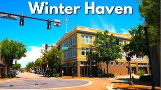 Winter Haven Florida - Driving Through Winter Haven Florida 4k UHD