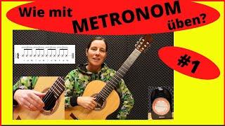 Wie du mit einem Metronom üben kannst #1