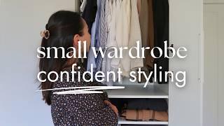 you don't need a MASSIVE wardrobe to LOOK & FEEL good