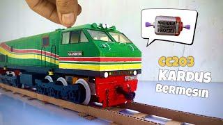 How to Make GE U20C Locomotive with Cardboard (PT. TEL 's CC203)