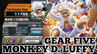 MONKEY D. LUFFY GEAR FIVE GAMEPLAY | ONE PIECE BOUNTY RUSH | OPBR