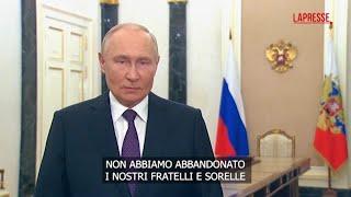 Ucraina, Putin: "Kiev colonia dell'Occidente, testa di ponte militare contro la Russia"