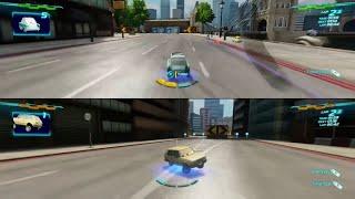 Cars 2 The Video Game | Professor Z Vs Victor Hugo - Buckingham Sprint |