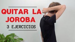 Como Quitar la Joroba (3 ejercicios fáciles) + Guía Imprimible