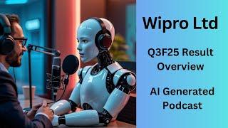 Wipro Ltd | Q3F25 Result overview | AI-Generated Podcast