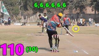 FAHAD MIAN CHANNU HASSAN PENDA VS CHANDU | NEED 110 RUNS IN 30 BALLS