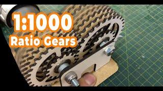 Dişli Redüktör Sistemi Yapımı!  (1:1000 Ratio Gears)