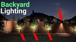 Backyard Landscape Lighting Installation | Professionals Walkthrough Installation with Tips & Tricks