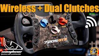 Simline 720s GT3 Wireless Simcube 2 Dual Clutch Wheel!