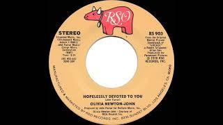 1978 HITS ARCHIVE: Hopelessly Devoted To You - Olivia Newton-John (stereo 45)