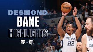 Desmond Bane Highlights vs Sacramento Kings