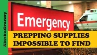 Prepping Supplies Impossible To Find In An Emergency...Prepper Must Have Checklist