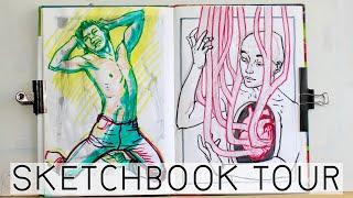 2020-21 SKETCHBOOK TOUR - Art Block Frustration, Sketches That Became Paintings