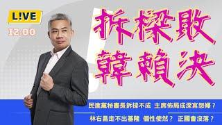 利劍演習，韓國瑜：『沒選總統，幹嘛罷免』。【羅友志-友話直說】拆樑不成，林右昌受傷最重。Ｉ20241014Ｉ#羅友志