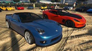 GTA 5 - COQUETTE ONLY CAR MEET Livestream & Events (PS5)