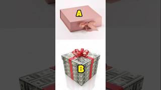 Choose your gift #shorts #viralshorts #gift #chooseyourgift #giftboxchallenge