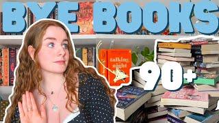 getting rid of my books… (HUGE book unhaul)