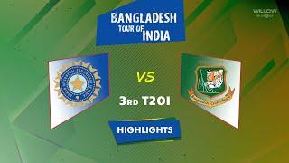 Highlights: 3rd T20I, India vs Bangladesh | 3rd T20I, IND VS BAN