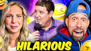 Peter Kay has my WIFE in STITCHES! Misheard Lyrics FIRST time REACTION....            (remastered)