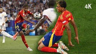Lamine Yamal historic Goals vs France |No watermark | 4K| #euro2024