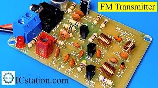 fm transmitter | diy fm radio kit | icstation